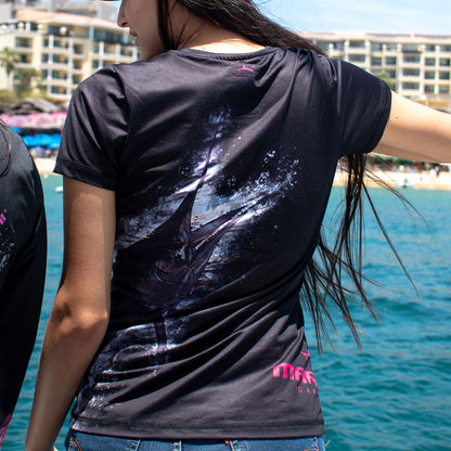 Playera Black & Pink Dama